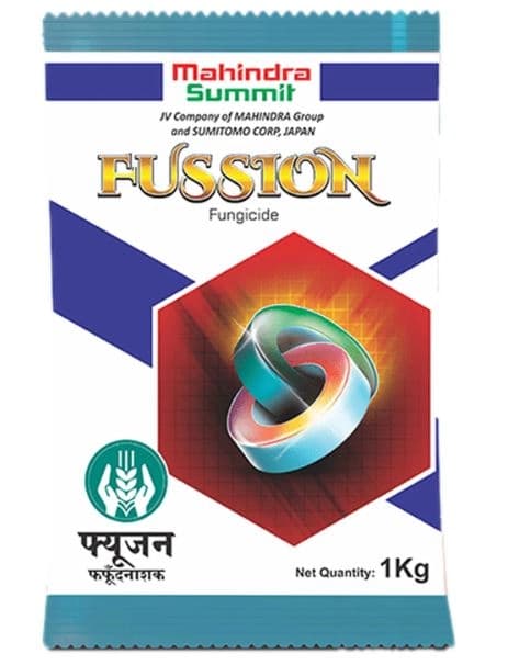 Mahindra Summit Fussion Carbendazim 12% + Mancozeb 63% WP Fungicide, Systemic as Well as Contact Fungicide