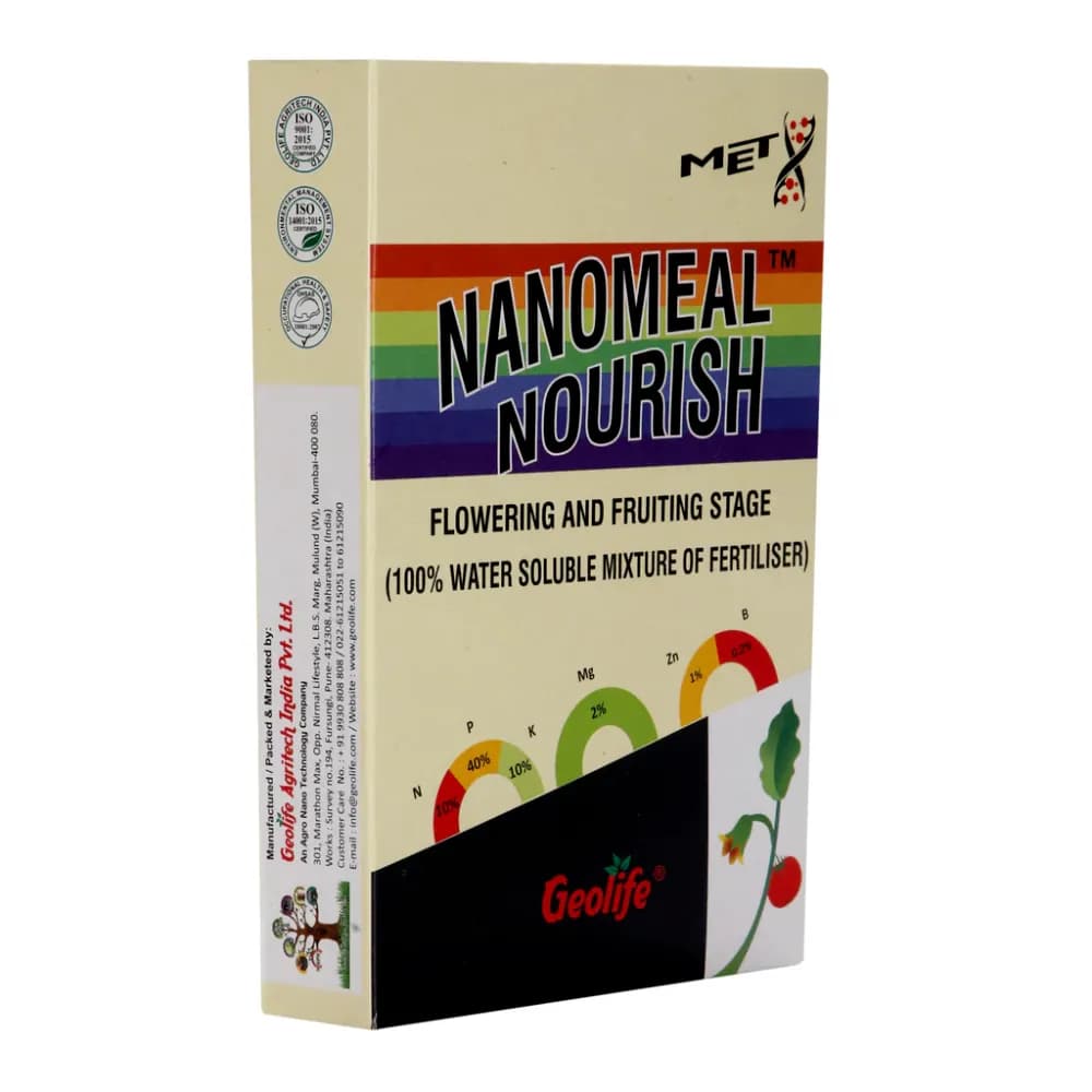 Geolife Nanomeal Nourish, Supplies Nutrients to Increase Fruit Quality, Promote Flowering