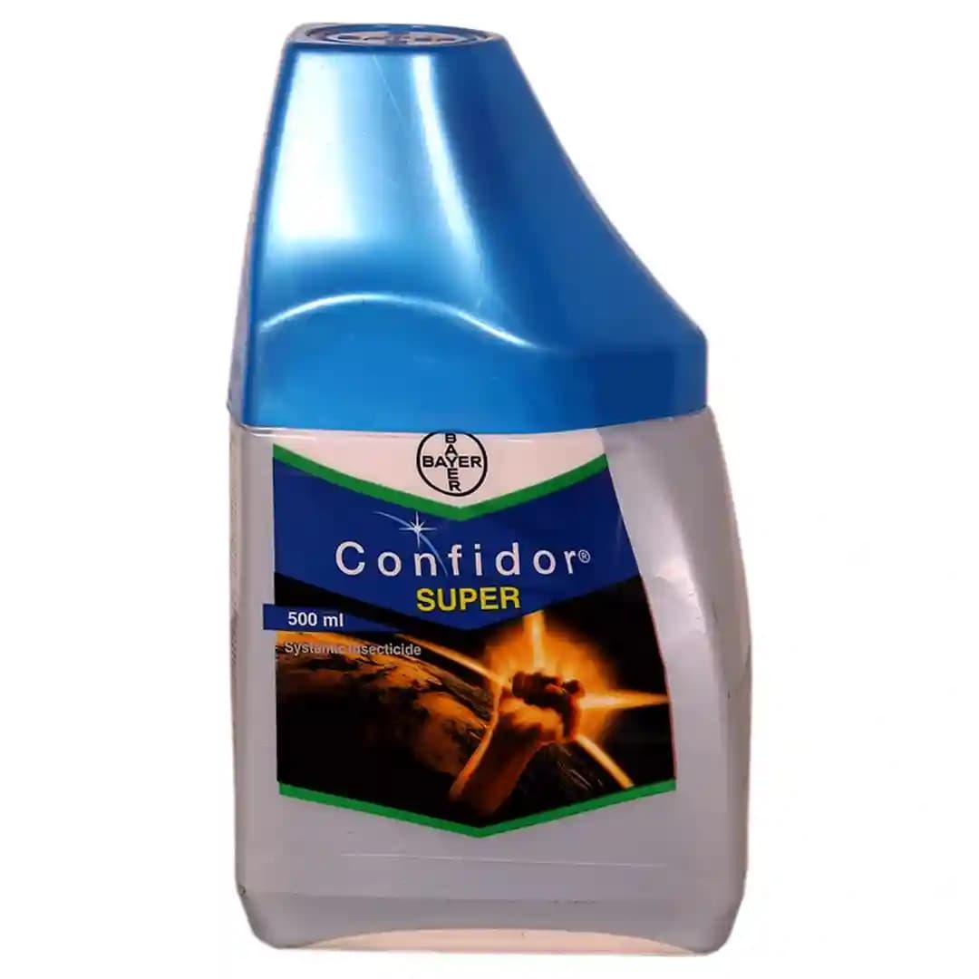 बायर कॉन्फिडोर सुपर इमिडाक्लोप्रिड 350 एससी (30.5% डब्ल्यू/डब्ल्यू) माहूँ, जैसिड, थ्रिप्स के लिए. - Image 1