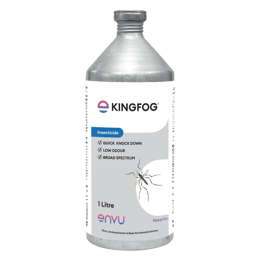 Bayer KINGFOG Deltamethrin 1.25% Insecticides, Effective Mosquito Control, Against Anopheles, Culex And Aedes Species, Fogging Solution