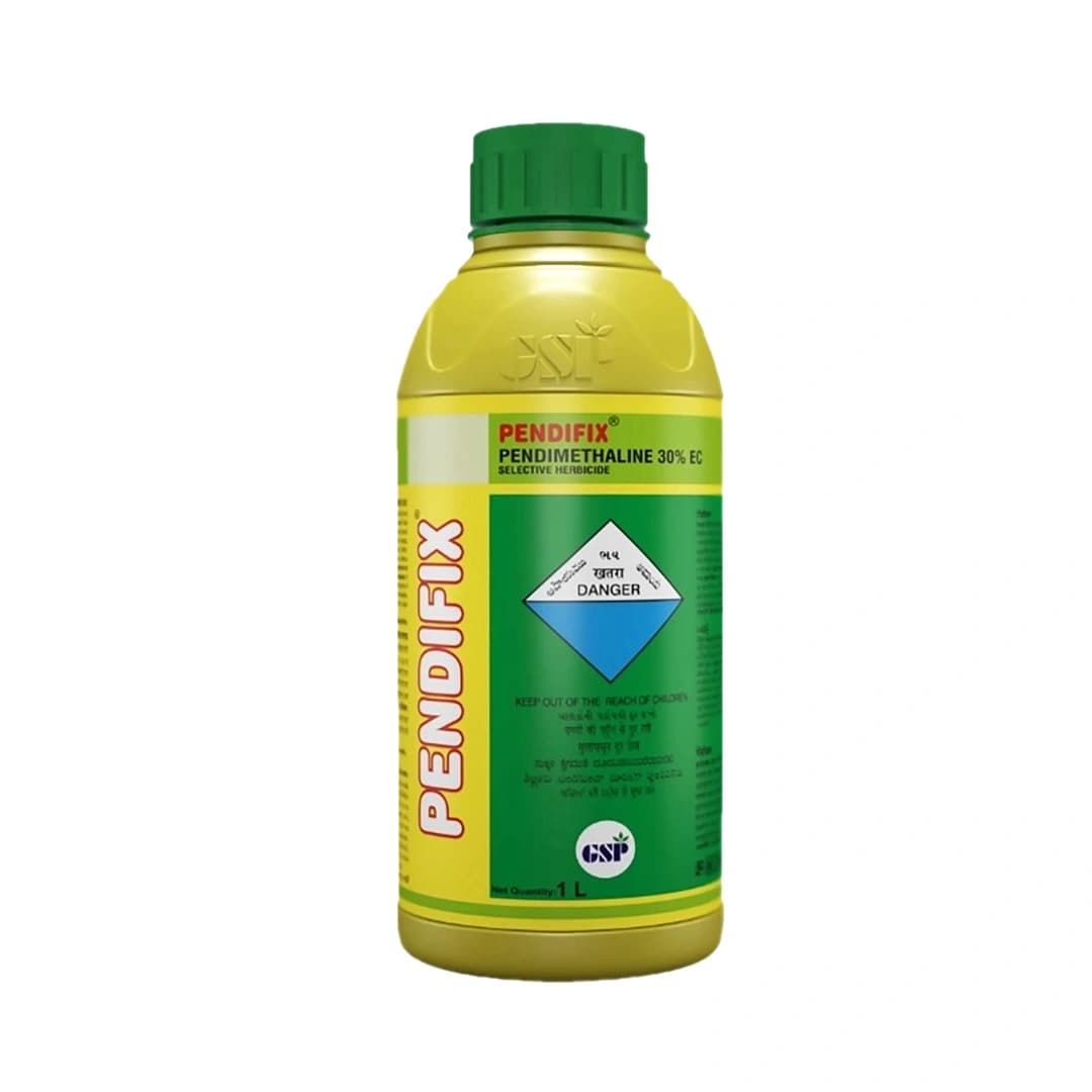GSP Pendifix Pendimethalin 30% EC, Pre-Emergence Selective Herbicide For Major Crop - Image 1