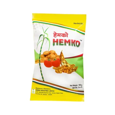 Hemani HEMKO Metribuzin 70% WP Herbicide, Effective For Broadleaf And Grassy Weeds In Potato, Soybean And Other Field Crops - Image 1