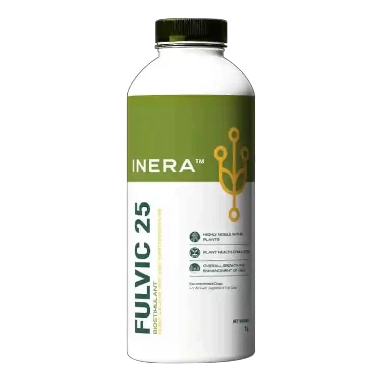 Inera Fulvic-25 Biostimulants, Premium Fulvic Acid Formula For Enhanced Plant Growth and Soil Health - Image 1