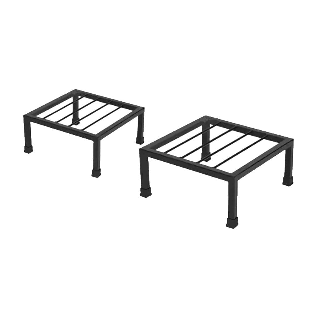 IFFCO Urban Garden Square Stand Set, Heavy Duty Square Metal Planter Stand For Indoor And Outdoor Plants - Image 2