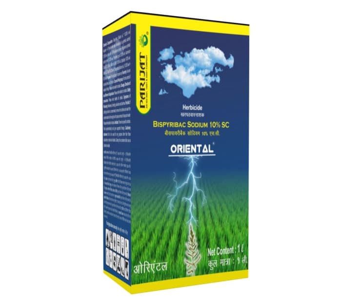 Parijat Oriental Bispyribac-Sodium 10% SC Herbicide Use For Weed Control In Paddy - Image 1