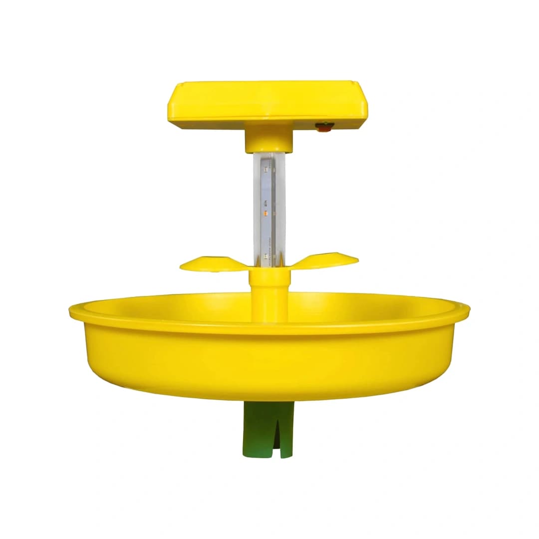 HEDO Solar Mini Chargeable Insect Light Trap, Solar Insect Killer Trap To Control Flying Insect  - Image 2