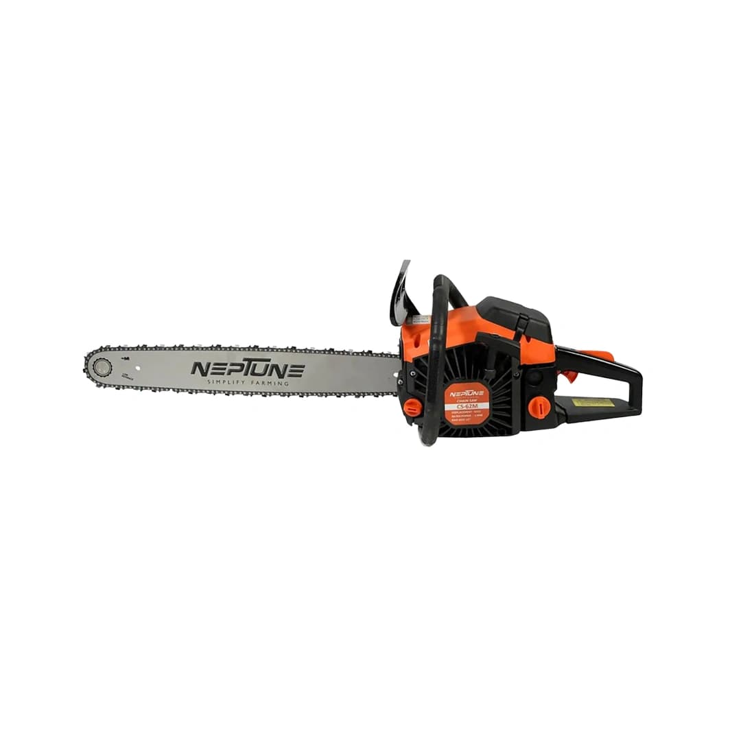 Neptune CS-62 Chain Saw 62CC Powerful 2 Stroke Petrol, Woodcutting Saw, 22 Inch Blade,  Professional Cutter For Trees, Garden And Agriculture - Image 1