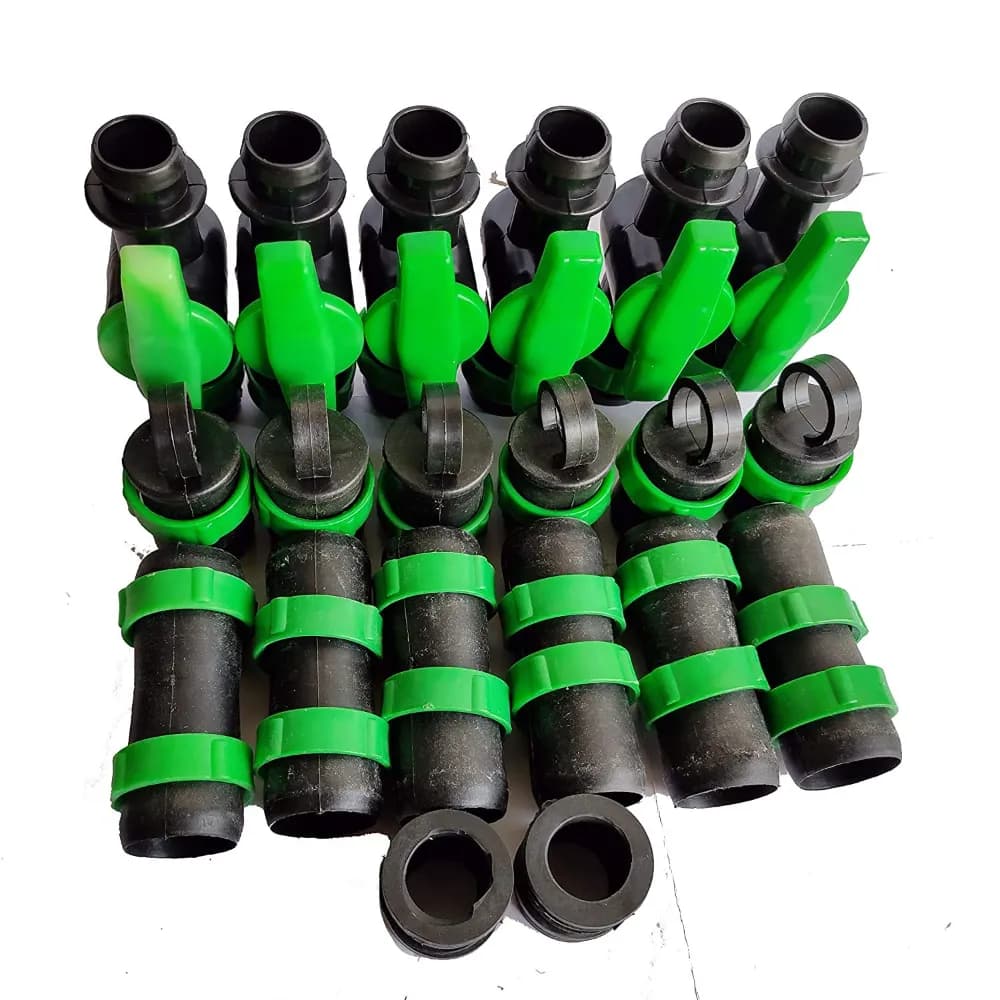 Siddhi Rain Pipe Cock, Connector, End Cap, Grommet And Grommet, Easy to Install. Rain Pipe Accessories. 