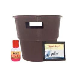 Pheromone Trap & Lure for RB (Rhinoceros Beetle) KOKO Activator Free, For Coconut, Date Palm, Oil Palm, Arecanut Palm. 1