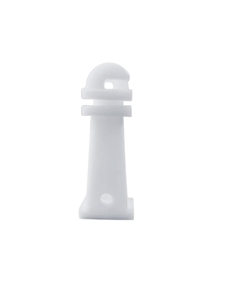 Radhe 4-Inch White Fencing Insulator For Zatka Machine, Durable And Weather-Resistant, Use In Solar Fencing and Crop Care System - Image 1