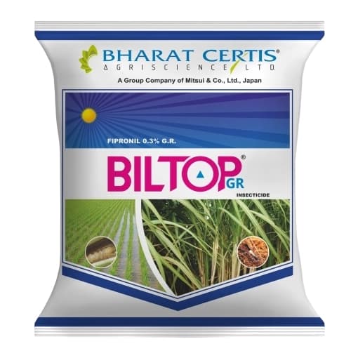 Bharat Certis BILTOP GR Fipronil 0.3% GR Insecticide, Effective For Sucking And Chewing Pests Control In Crops - Image 1