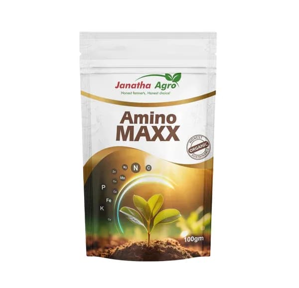 Janatha Agro Amino Maxx Protein-Rich Amino Acid Bio-Stimulant For Healthy Crops & Super Harvests