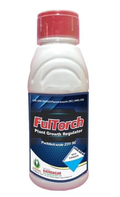 Nathsagar Fultorch Paclobutrazol 23% SC Growth Promoter, Use Especially In Mango Fruits and Increases The Yield