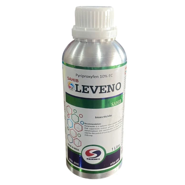 Sahib Leveno Pyriproxyfen 10% SC Insecticide, Effectively Whitefly And Pests Control Solution - Image 1