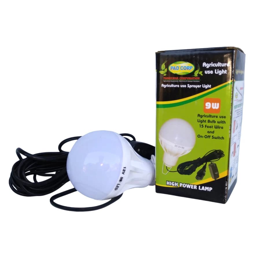 Pad Corp 9W Spray Light With 2A Fast Charger - Image 1