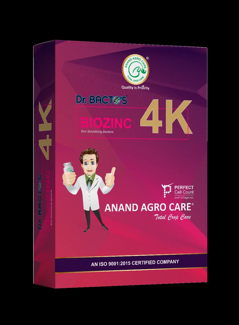 Dr. Bacto\'s Biozinc 4K (Zinc Solubilizing Bacteria) Helps to Improve Zinc Uptake From Soil - Image 1