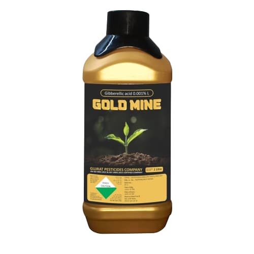 GPC Gold Mine Gibberellic acid 0.001% L Plant Growth Regulator, Used For All Type Of Crops