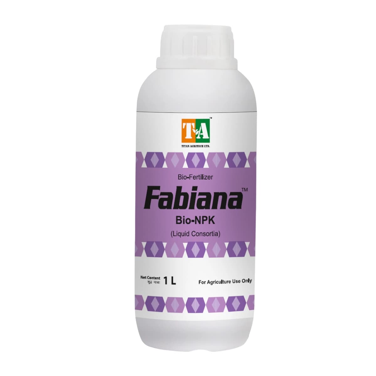 Titan Agritech Fabiana Npk Liquid Microbial Consortia Bio-Fertilizer, Improved Nutrient Uptake, Healthier Plant Growth, And Better Crop Yield - Image 1