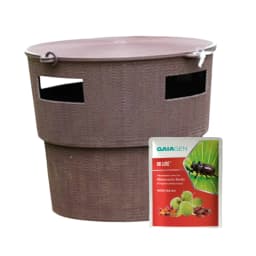 Gaiagen RB Lure Combo , Pheromone Lure For Rhinoceros Beetle Outdoor Plants (Oryctes Rhinoceros) and Insect Bucket Trap, IMO Certified. 1