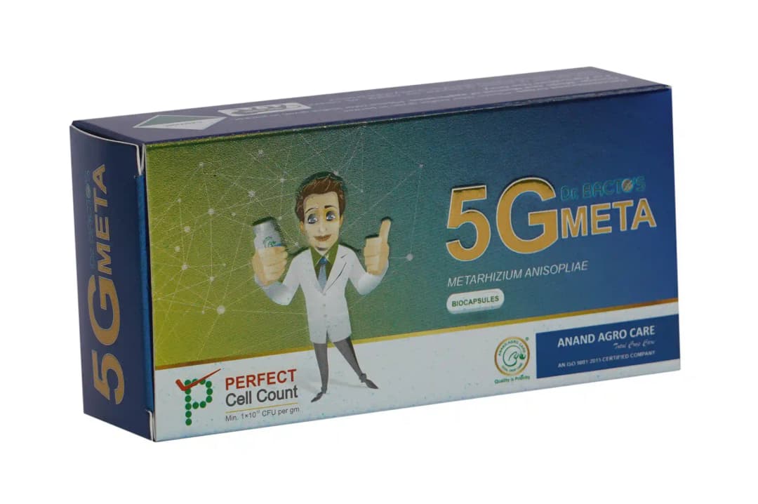 Dr. Bacto\'s 5G Meta Bio capsules, Contact Insecticide Used For Biological Control Of Insects And Other Arthropod Pests.
