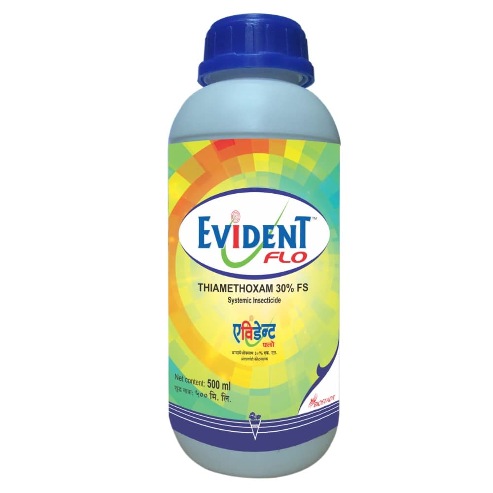 Biostadt Evident Flo Thiamethoxam 30% FS Insecticide, Early Pest Control For All Crops