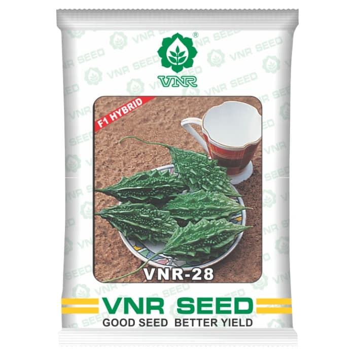 VNR 28 F1 Hybrid Bitter Gourd Seeds, Uniform Fruit Size, Early Harvest, Uniform Fruit Size - Image 1