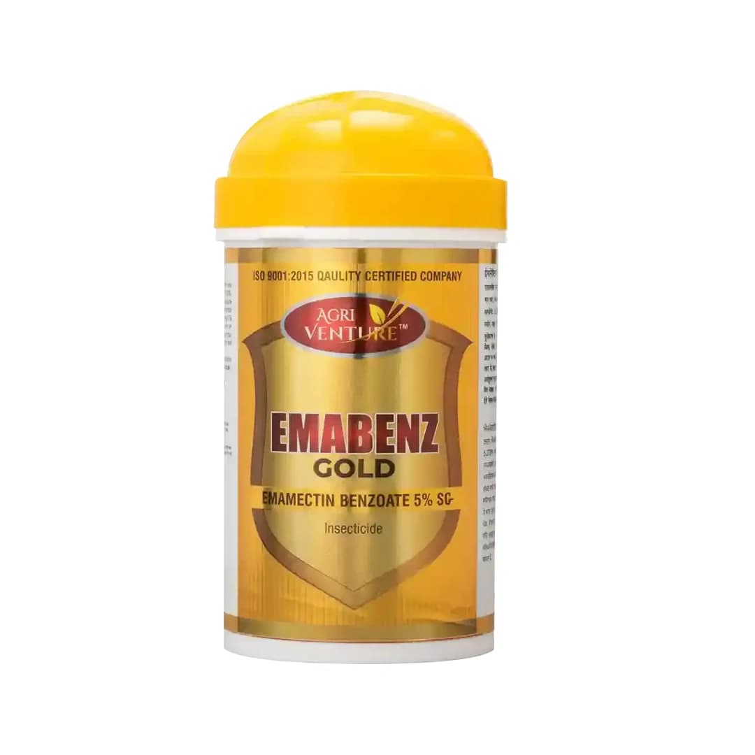 Agriventure Emabenz Gold (Emamectin Benzoate 5% Sg) Insecticide, Control All Types Of Worms And Caterpillars - Image 1