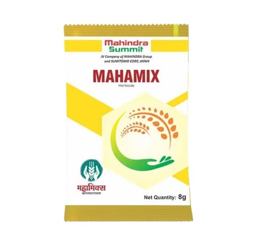 Mahindra Summit Mahamix Metsulfuron Methyl 10% + Chlorimuron Ethyl 10% WP, Broad Spectrum Herbicide, Use For Rice - Image 1
