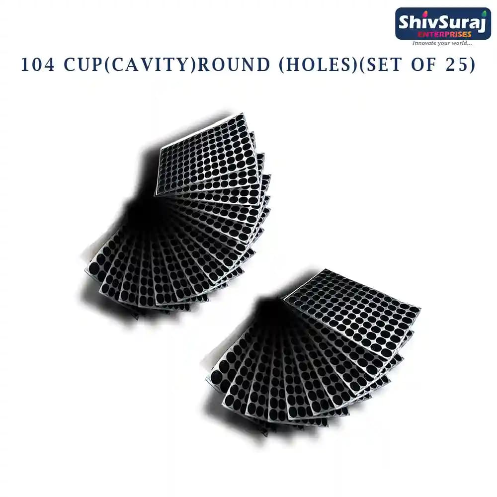 Shivsuraj 104 Cavity Seedling Tray, Round Shape Hole Germination Tray, For Sowing Seeds - Image 6