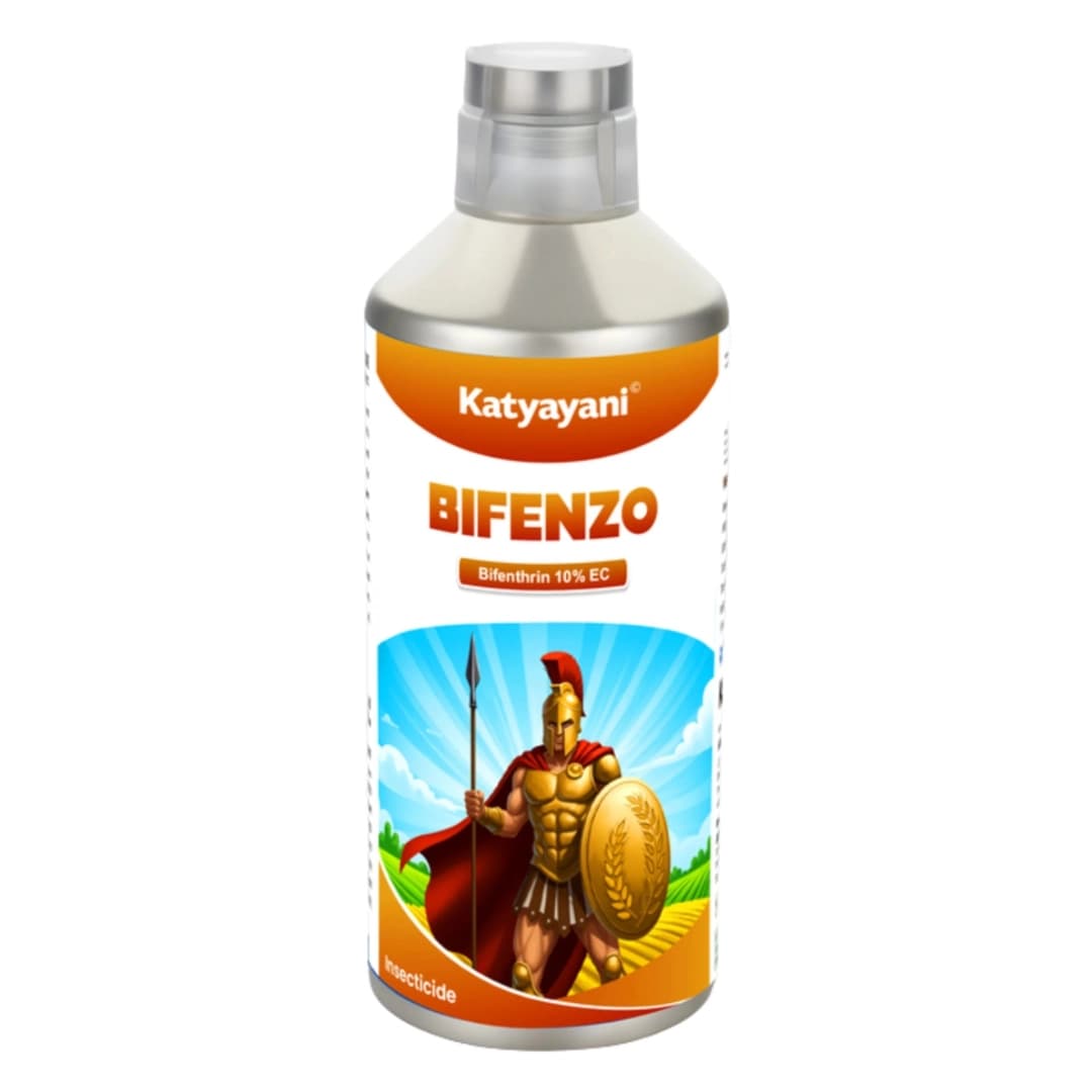 Katyayani BIFENZO Bifenthrin 10% EC Insecticide, Broad-Spectrum, Effective Pests Control In Cotton Paddy Sugarcane - Image 1