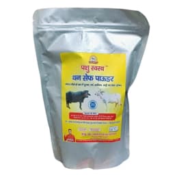 PASHU SVASTH THUN SAFE POWDER, Animal Health Supplements, Natural Mastitis & Udder Care Herbal Remedy For Dairy Animals 1