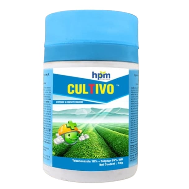 Hpm Cultivo Tebuconazole 10% + Sulphur 65% WG Contact and Systemic Fungicide