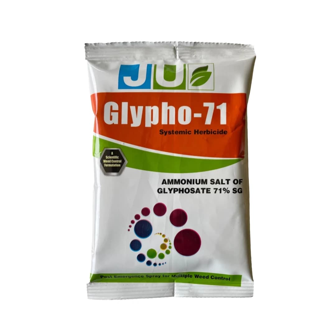 Ju Glypho-71 , Glyphosate 71% SG Non Selective Herbicide Used For Controlling Broad Range Of Weeds In Tea & Non Cropped Areas - Image 1