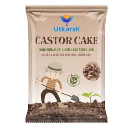 Utkarsh Castor Cake, Organic Fertilizer Boost Promotes Healthy Plant Growth 1