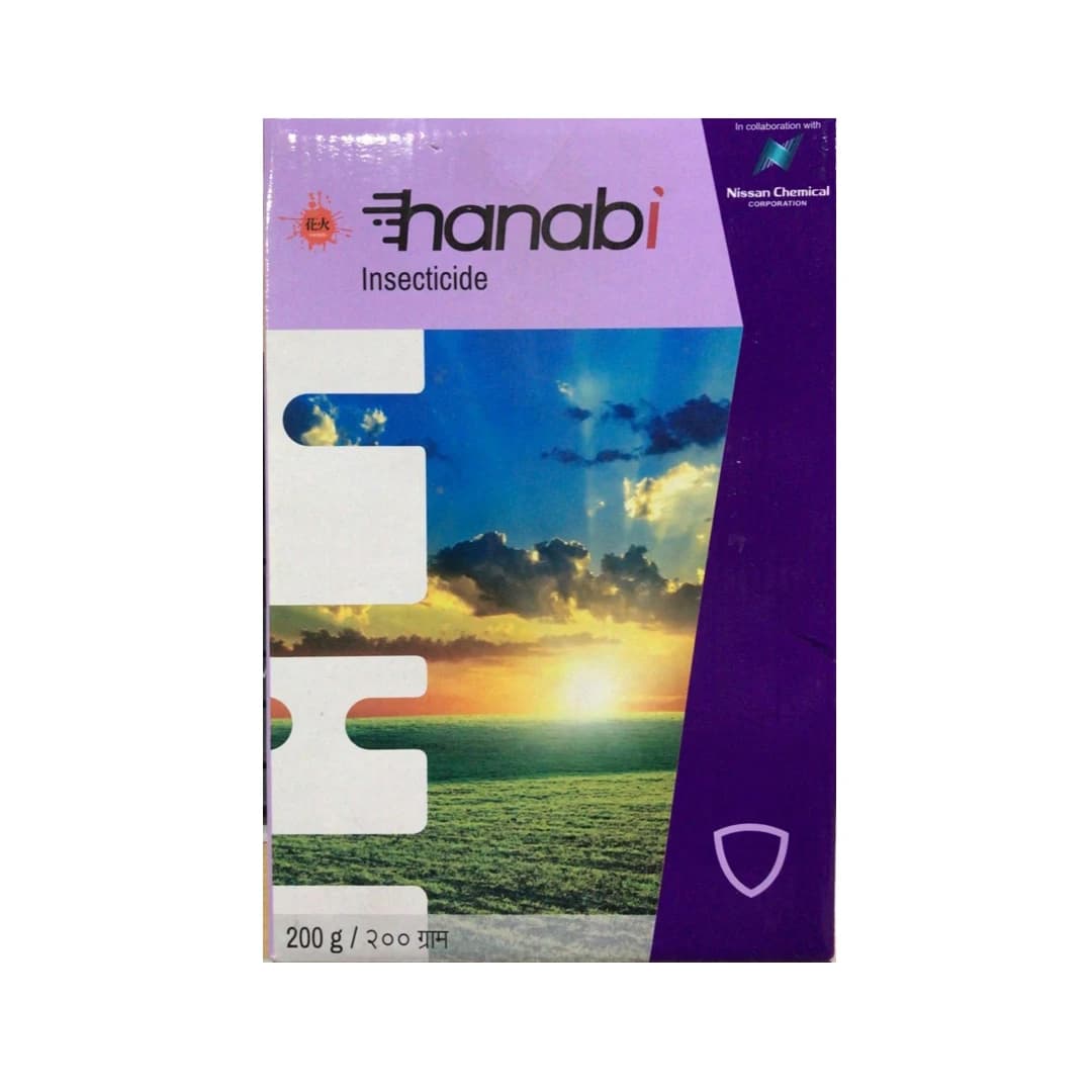 Godrej Hanabi Insecticide Pyridaben 20% ww WP used for the control of mites on Chilli, Cotton and Tea