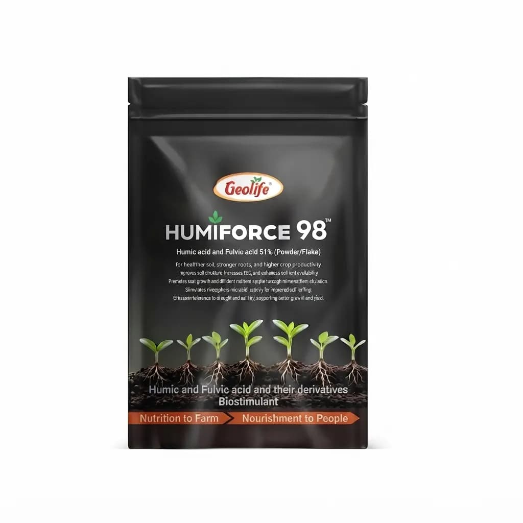 Geolife Humiforce 98 Humic & Fulvic Acid Water Soluble Biostimulant - Image 1