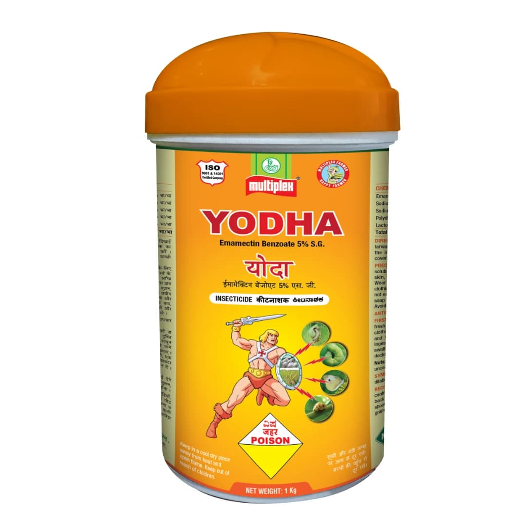 Multiplex Yodha Emamectin Benzoate 5% SG Insecticide, Powerful Larvicide And Effective Pest Control - Image 1