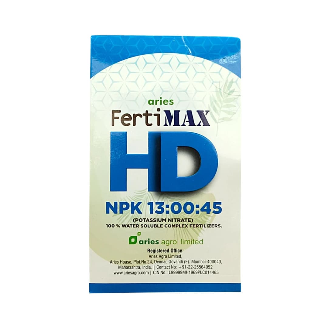 Aries Fertimax HD Npk 13:00:45 Potassium Nitrate Fertilizer, High Quality Source of Both Potassium and Nitrogen. - Image 1
