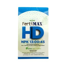 Aries Fertimax HD Npk 13:00:45 Potassium Nitrate Fertilizer, High Quality Source of Both Potassium and Nitrogen. 1