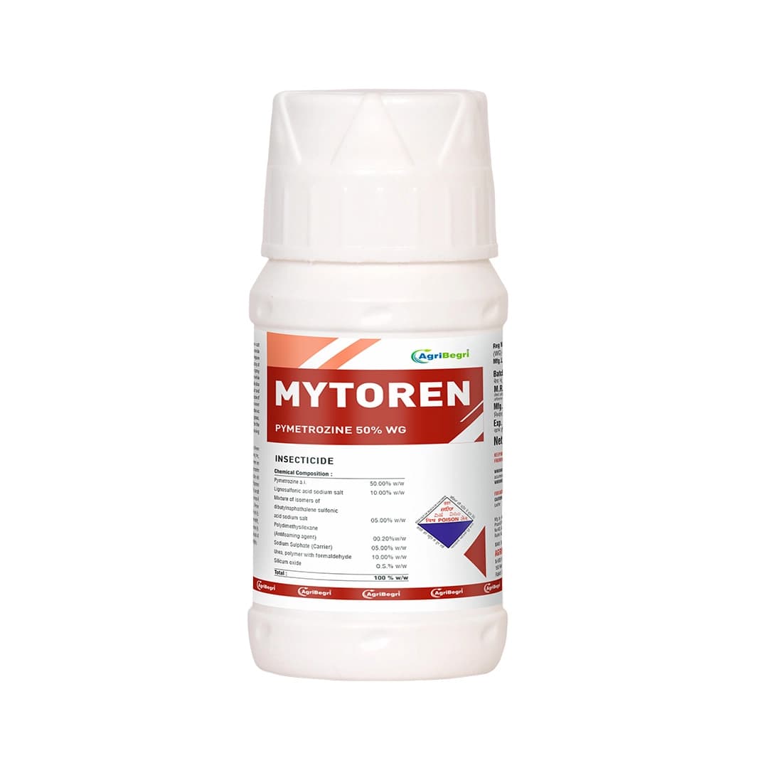 Mytoren - Pymetrozine 50% WG, Powerful Control Against Rice Plant Hopper, Also Control All Stages Of Aphids, Whiteflies.