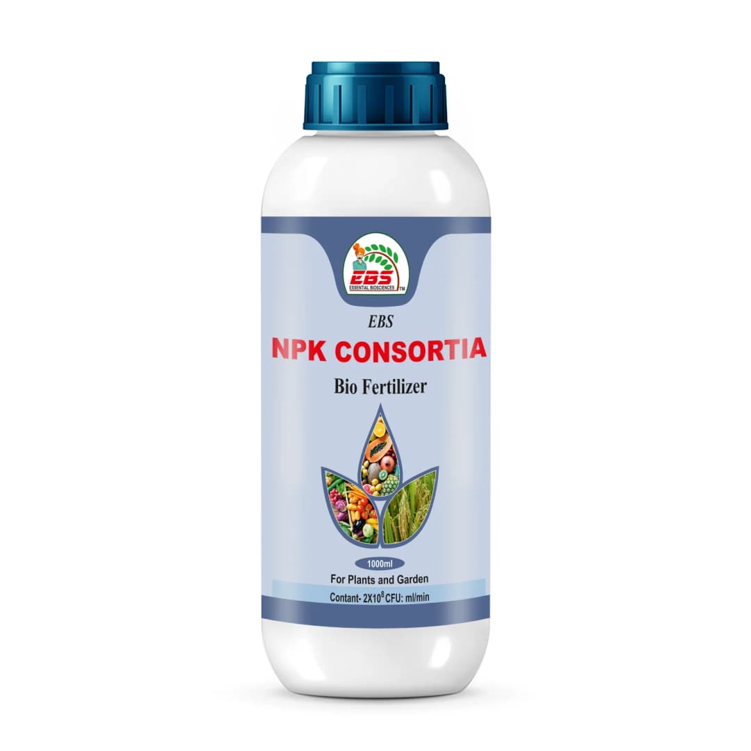 EBS NPK Consortia Bio Fertilizer, Contains Bacteria That Fix Nitrogen And Phosphorus From The Atmosphere, Use For Plants & Garden