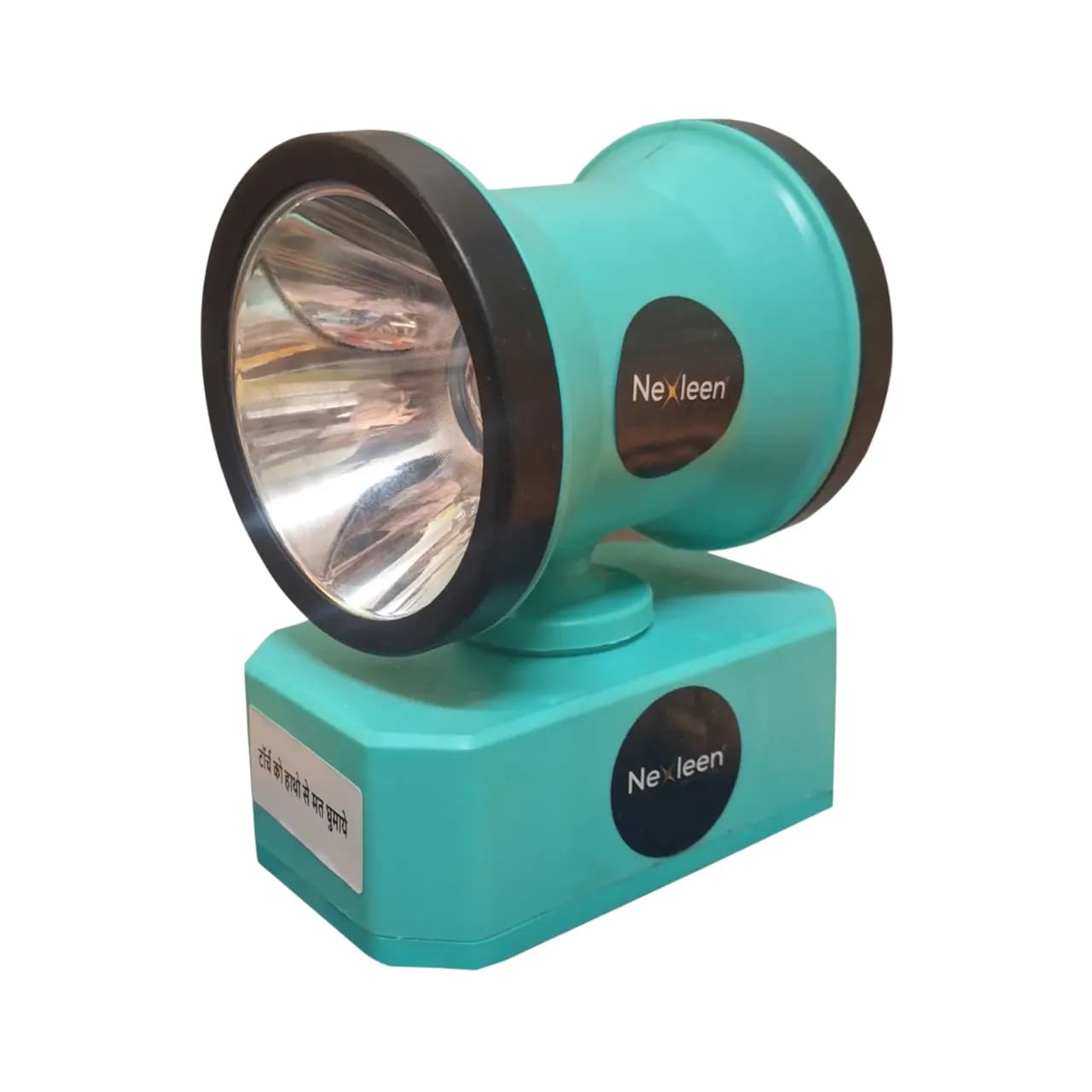 Radhe Agri 360 Degree Rotating Rechargeable Light With Sound Siren, Up To 1 Km Range, Up To 12 Hours Backup Time  - Image 1
