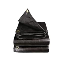 Black HDPE 250 GSM Heavy Duty Plastic Tarpaulin, Tirpal, Tadpatri for Multipurpose, Strong and Long Lasting Product 1
