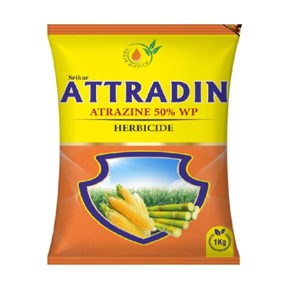 Srikar ATTRADIN Atrazine 50% WP Herbicide, Used For Maize And Sugarcane - Image 1