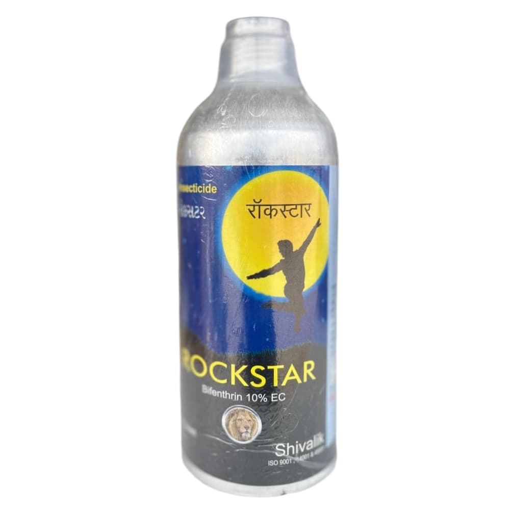 Shivalik ROCKSTAR Bifenthrin 10% EC Insecticide, Broad-Spectrum, Effective Pest Control In Various Crops - Image 1