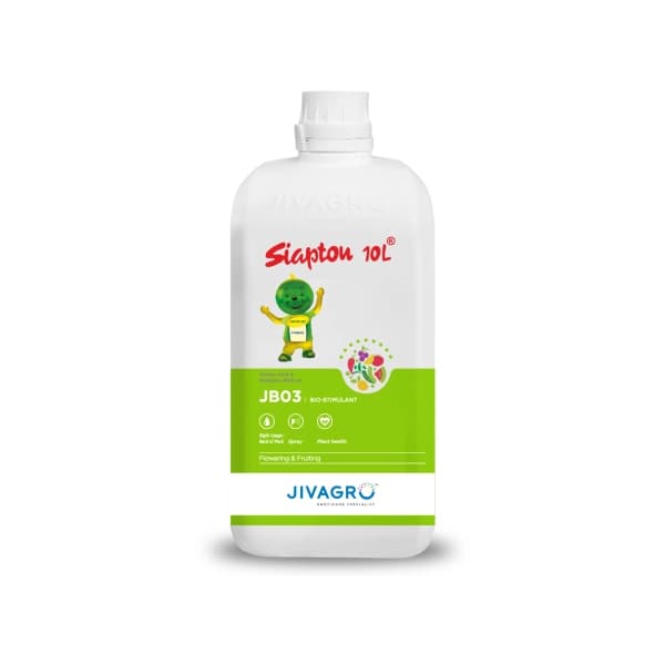 Jivagro Siapton 10L Plant Bio-Stimulant Amino Acids, Enhanced Plant Health And Yield