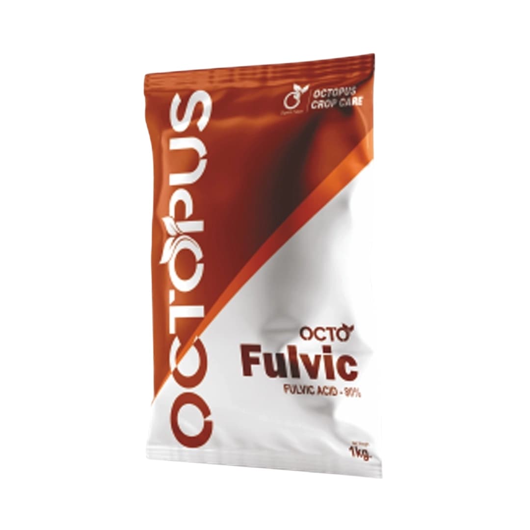Octopus Octo Fulvic Potassium Fulvate 80% Fertilizer, Effective For Soil Health And Plant Growth - Image 1