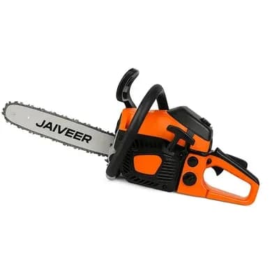 Jaiveer JV-58 Petrol Chainsaw, 58 CC, 2 Stroke Petrol Engine, 22 Inch Guide Bar For Heavy Duty Cutting - Image 1