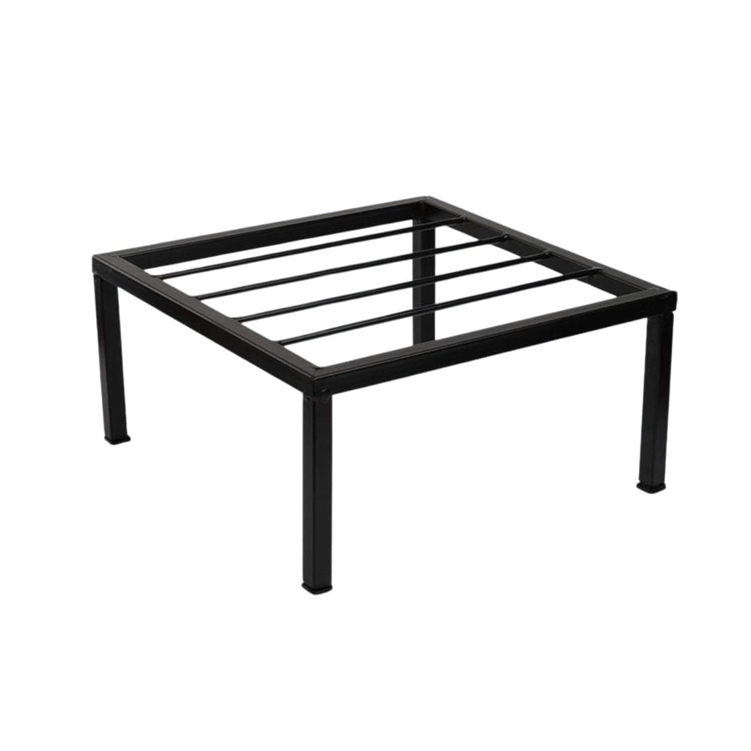 IFFCO Urban Garden Square Stand Set, Heavy Duty Square Metal Planter Stand For Indoor And Outdoor Plants