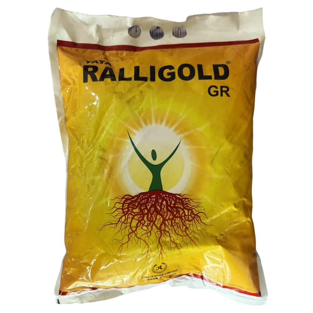 Tata Rallis RALLIGOLD GR Mycorrhizal Biofertilizer, Efficient For Better Root And Plant Growth Granules For All Crops - Image 1